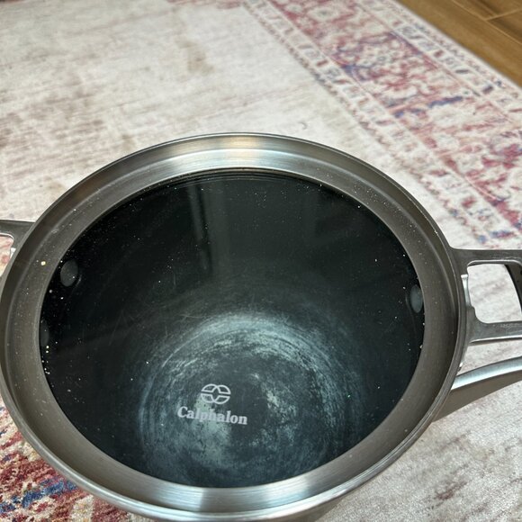 Calphalon Premier Space Saving Hard Anodized Nonstick 4.5 Qt Soup Pot - Picture 2 of 3